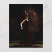 フラメンコダンサー ポストカード (正面)