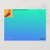 フラメンコダンサー ポストカード (裏面)