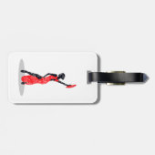 フラメンコダンサー ラゲッジタグ (裏面横)