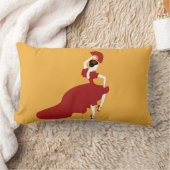 フラメンコダンサー ランバークッション (ブランケット)