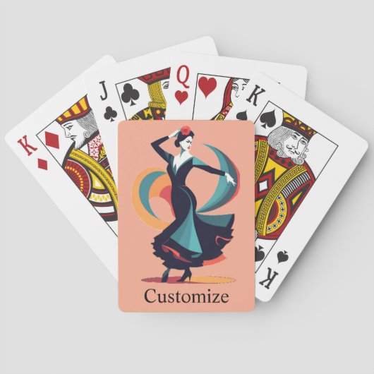フラメンコダンサーThunder_Cove トランプ (裏面)