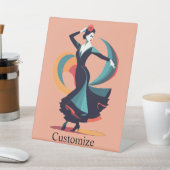 フラメンコダンサーThunder_Cove 台座サイン (インサイチュ)