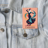 フラメンコダンサーThunder_Cove 缶バッジ (インサイチュ)