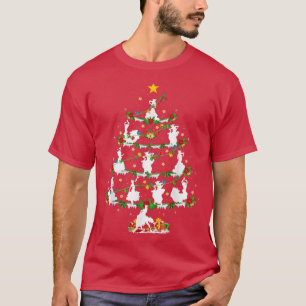 フラメンコダンス恋人クリスマス照明フラメンコキリスト Tシャツ