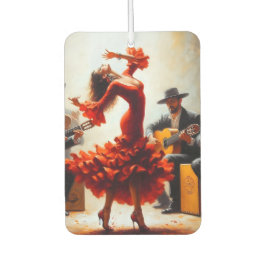 フラメンコハイファッションラテンアメリカ系女性ダンサーラテンスペインの カーエアーフレッシュナー