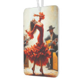 フラメンコハイファッションラテンアメリカ系女性ダンサーラテンスペインの カーエアーフレッシュナー (左)