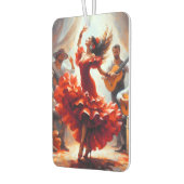 フラメンコハイファッションラテンアメリカ系女性ダンサーラテンスペインの カーエアーフレッシュナー (左)