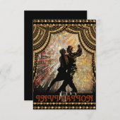 フラメンコラテンダンス招待状 招待状 (正面/裏面)