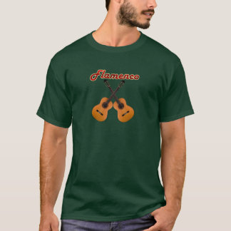 フラメンコ2のギター Tシャツ