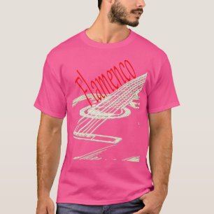 フラメンコ・アコースティック・ギター・プレーヤー Tシャツ