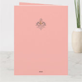 フラメンコ – グリーティングカード (裏面)