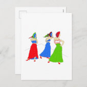 フラメンコ シーズンポストカード (正面/裏面)