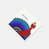 フラメンコ スタンダードカクテルナプキン (角)