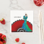 フラメンコ スタンダードカクテルナプキン (インサイチュ)