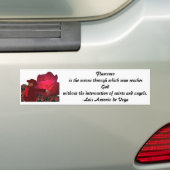 フラメンコ バンパーステッカー (車上)