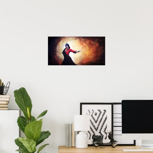 フラメンコ ポスター (ホームオフィス)