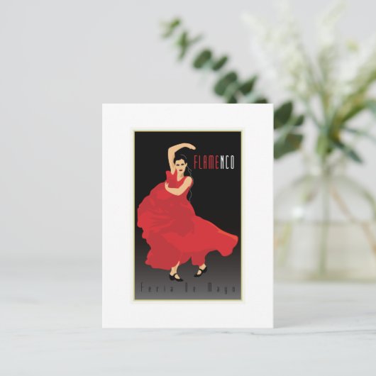 フラメンコ ポストカード (スタンド正面)