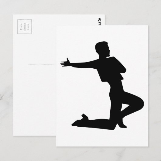 フラメンコ ポストカード (正面/裏面)