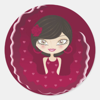 フラメンコ ラウンドシール