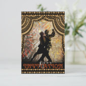 フラメンコ ラテンダンス ご招待 招待状 (スタンド正面)