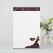 フラメンコ 便箋 (スタンド正面)