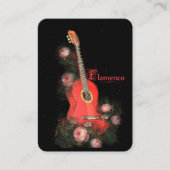 フラメンコ – 名刺 (正面)