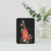 フラメンコ – 名刺 (スタンド正面)