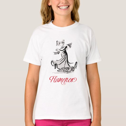 フラメンコ Tシャツ (正面)