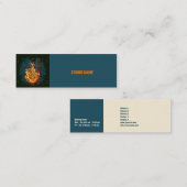 フラメンコII -名刺 スキニー名刺 (正面/裏面)