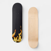 フラメンフラムフレイムフェイヤーファイアSスカットスカット スケートボード (正面)