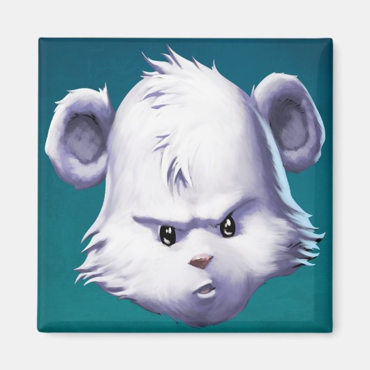 フラリー顔 マグネット (正面)