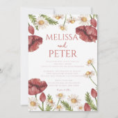 フラルウェディング 招待状 (正面)