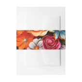 フラルフィエスタ 招待状ベリーバンド (正面例)