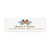 フラル・ウェア 白いウェディングコレクション ラベル (正面)