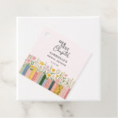 フラル・ストーリーブック 彼女の次の章 ブライダルシャワー フェイバータグ (インサイチュ)