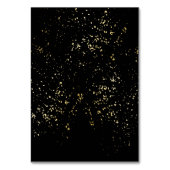 フラル ブラック ゴールド 50周年 結婚記念日 テーブルナンバー (裏面)