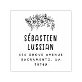 フラル・ラスティックスタイル セルフインキングスタンプ (デザイン)