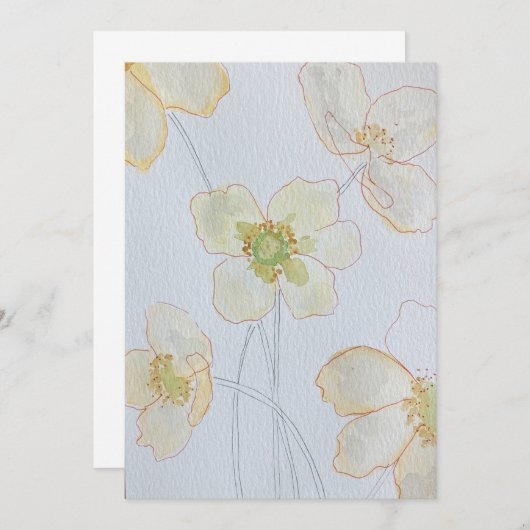 フラル 招待状 (正面/裏面)