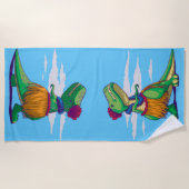 フラレックス ビーチタオル (正面)