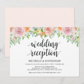 フラロマンス挙式後招待状カード 招待状 (正面/裏面)