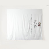 フラロマンス ウェディング フォト バックドロップ タペストリー (正面(横))