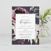 フラロマンス | 梅の結婚式の披露宴 招待状 (スタンド正面)