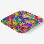 フラワリーサンシャイン #444 - 紙皿 (傾斜あり)