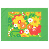 フラワーおもしろいパワー壁紙+アイディア テーブルクロス (正面(横))