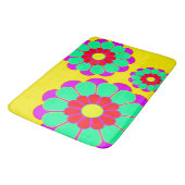 フラワーおもしろいパワー開花I +あなたのバックガー。&アイディア バスマット (アングル)