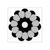 フラワーおもしろいパワー開花I +あなたのバックガー。&アイディア ラバースタンプ (インプリント)