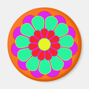 フラワーおもしろいパワー開花I マグネット