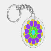 フラワーおもしろいパワー開花II キーホルダー (正面左)