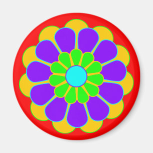 フラワーおもしろいパワー開花II マグネット