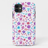 フラワーかわいらしパワーIphone 5ケースメイト Case-Mate iPhoneケース (裏面)